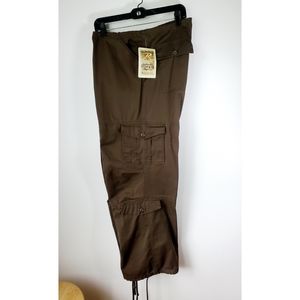 Rothco Men's Cargo Military Tactical Fatigue Pants Brown Size XL